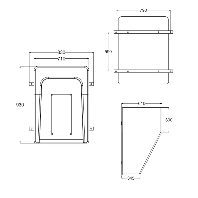 Industrial 28 DB 23DB Acoustic Telephone Hoods With Sound Proof Function For Tunnel Power Plants Marine Outdoor Applications