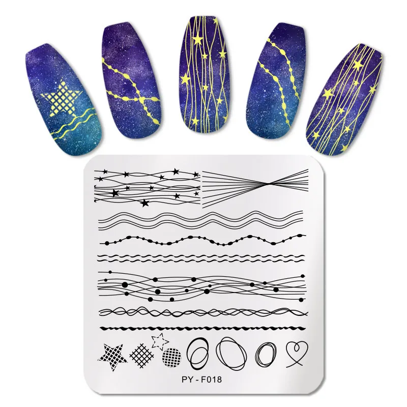 OEM ODM New Original Design X-Series Stainless Steel French Template Nail Art Stamping Plates For Wholesale