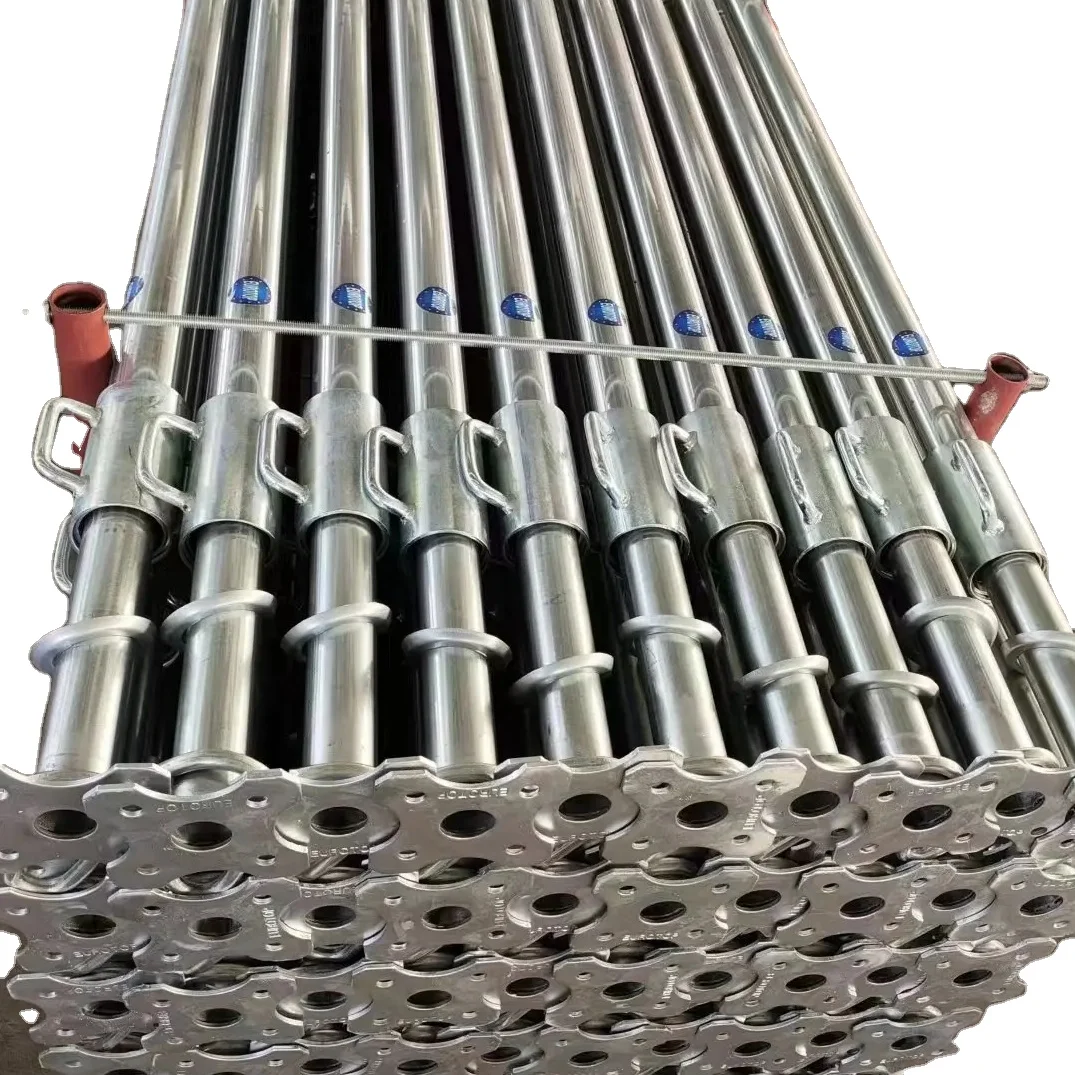 adjustable metal props galvanized rust-proof heavy duty telescope steel shoring props