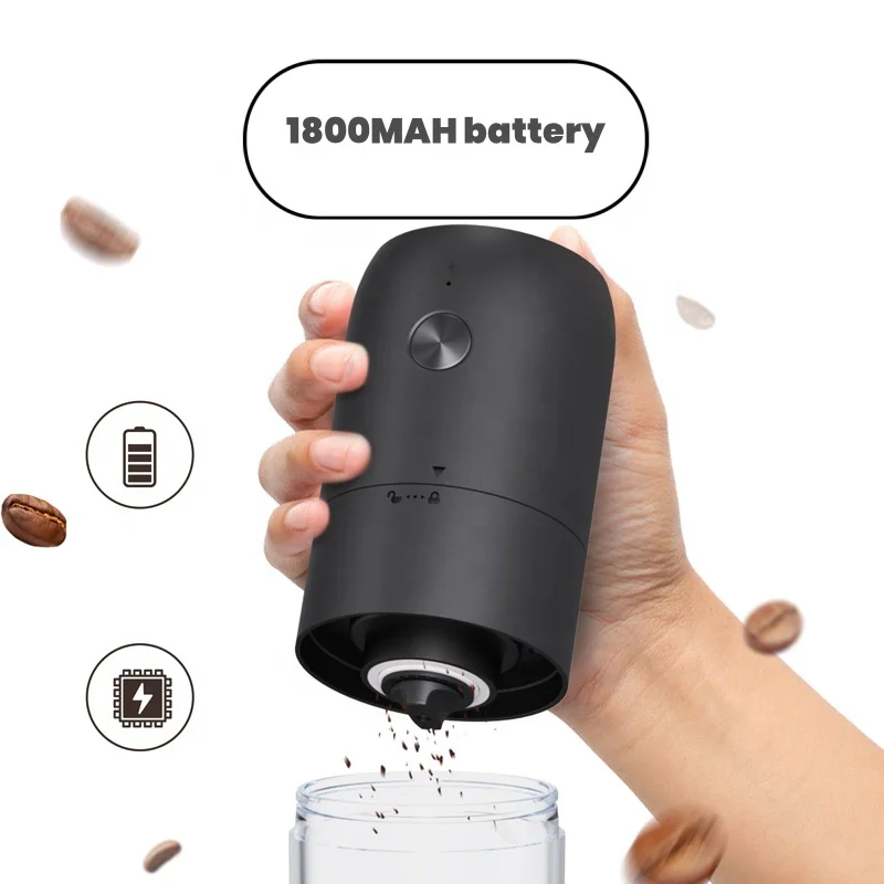 Premium Mini Electric Cordless Coffee Bean Grinder Mill USB Rechargeable Automatic professional Coffee Grinder