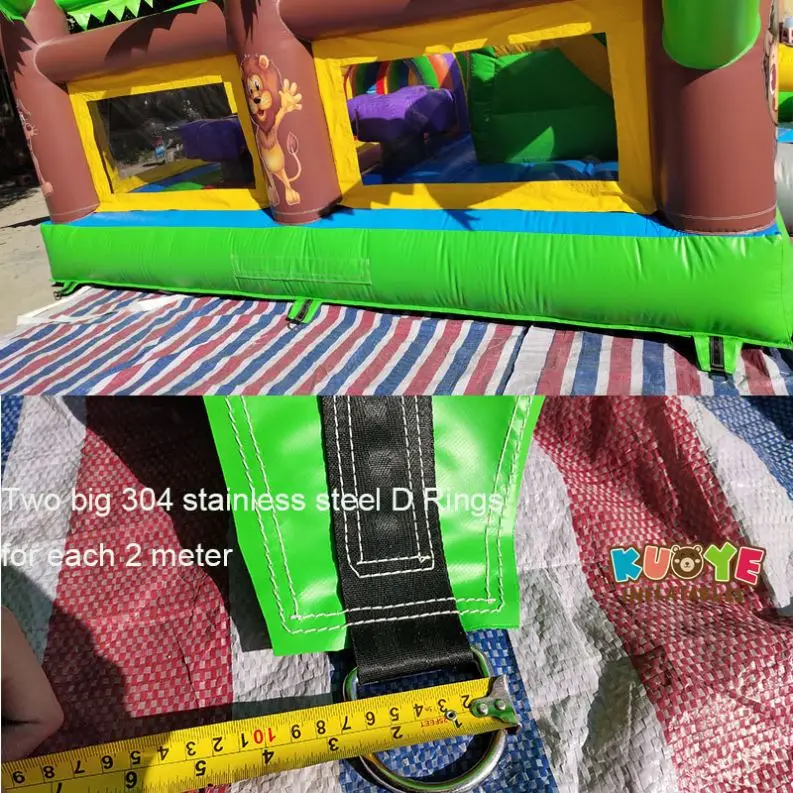 Kids Spider  Inflatable Pig Bouncy Castle For Sale