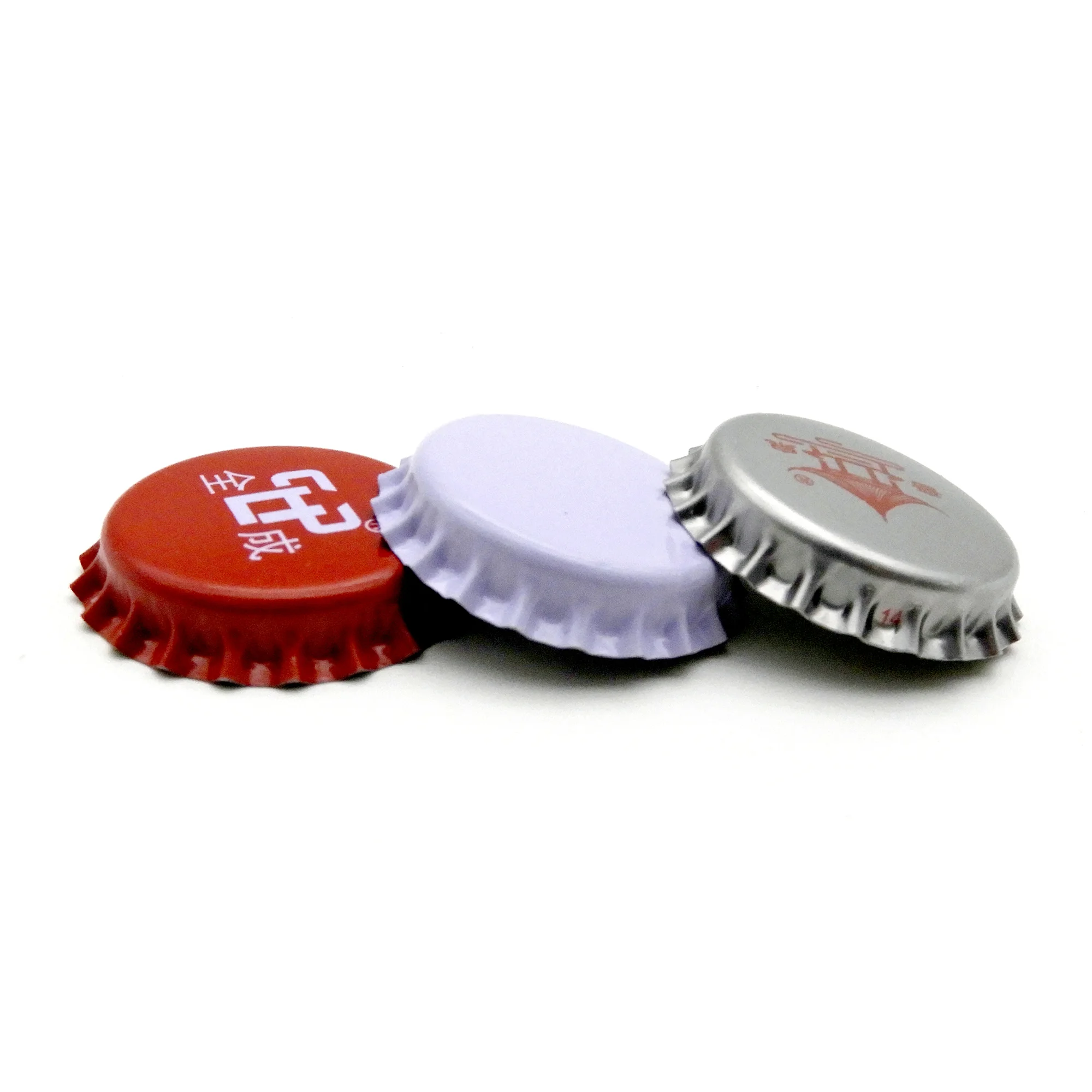 Free Sample Metal Soda Bottle Lid Crown Caps 26mm Beer Bottle Crown Cap