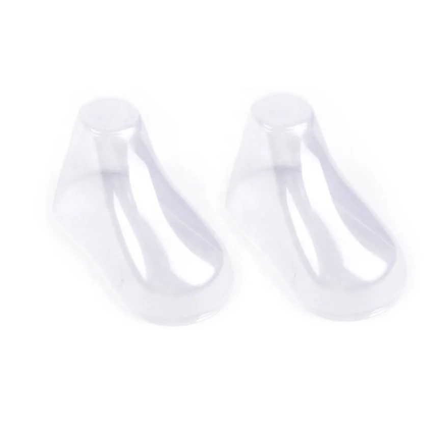 Eco-friendly Clear Plastic Baby Feet Display Baby Booties Crochet Shoes Socks Showcase, Toddler Shoe Forms Stand HolderHA01537