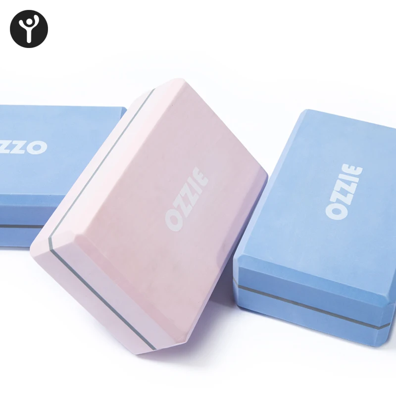 Wholesale custom print private label body building natural eco friendly yoga blocks yoga brick