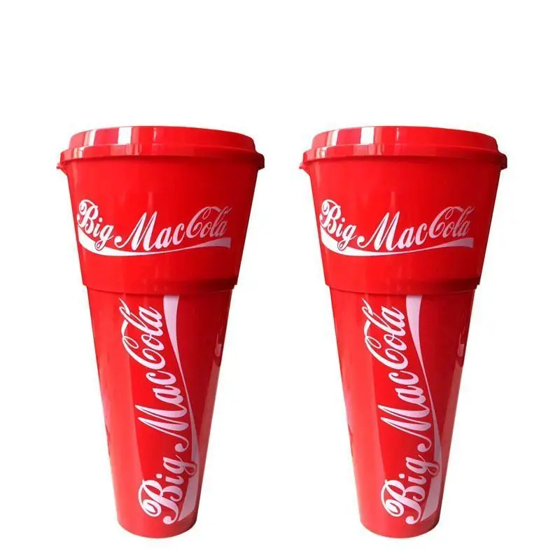 Factory Direct Disposable Online Cinema Popcorn Coke Bucket Food Festival plastic water cup