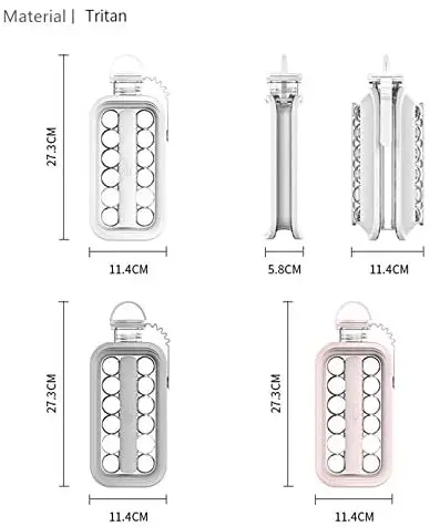 Ice Ball Maker Kettle Kitchen Bar Accessories Gadgets Creative Ice Cube Mold 2 In 1 Multi-functional Ice Hockey Kettle