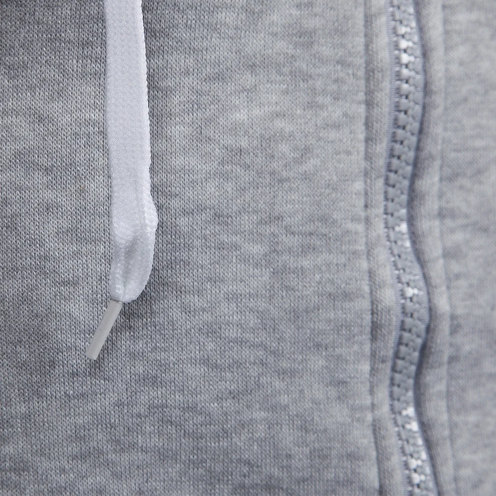 
KX-YW002 Ready to ship long sleeve blank plain 2021 hoodies with pockets men fitted custom casual full zip up hoodie 