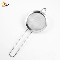 Stainless Steel Fine Mesh Wire Oil Skimmer Strainer Kitchen Multi-functional Filter Spoon Fried Food Net Kitchen Gadgets Tool