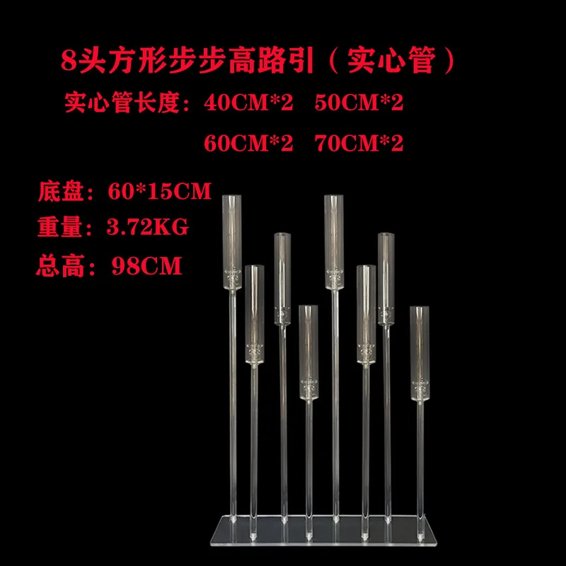 Wedding Decor Candelabra Wedding Centerpieces Table Decorations Cheap Candlestick Acrylic Candle Holder For Event Party Wedding