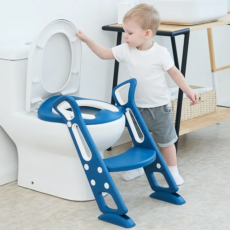 hot sale wholesale Kids Non-slip ladder toilet seat/children potty trainer toilet/Portable kids toilet