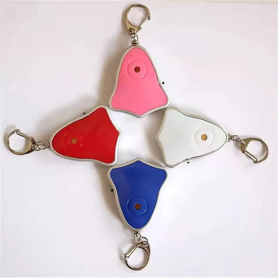 Peaceful Keychain Object Finder Led Lighting Smart Anti Lost Locator Whistle Alarm Keychain Key Finder Keyfinder