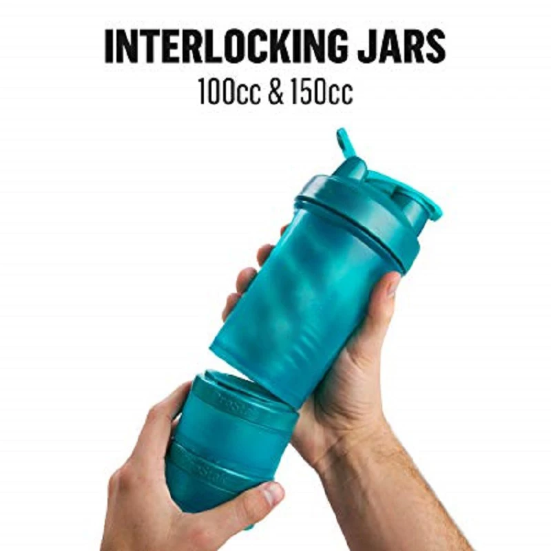 
BPA Free Colorful Gym Protein Shaker Bottle With Mixing Ball 