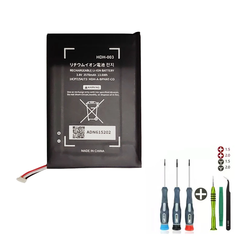New Replacement Battery for Nintendo Switch Lite Game Player Battery HDH-003 3.8v 3570mAh