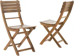 Современная дизайнерская уличная мебель, деревянный складной стул, складные стулья из натурального окрашенного патио