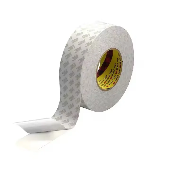 3M 55280 Clear White PVC Double-Sided Tape 0.3mm Thickness Thermally Resistant Masking Acrylic Pressure Sensitive Adhesive