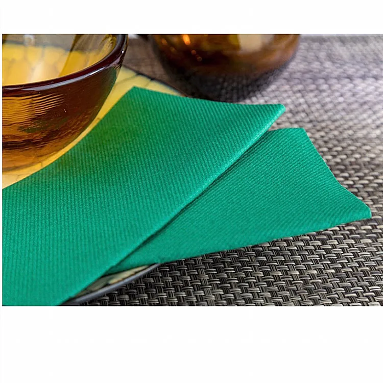 
1/4 folded airlaid napkin table decorative napkin 