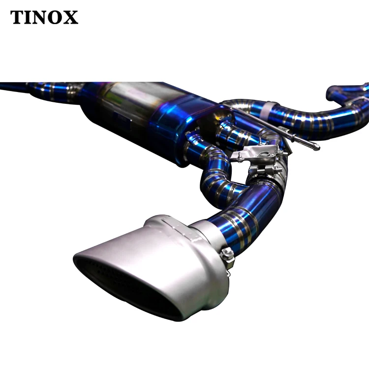 High performance titanium alloy Valvetronic Catback Exhaust System  For AUDI RS3