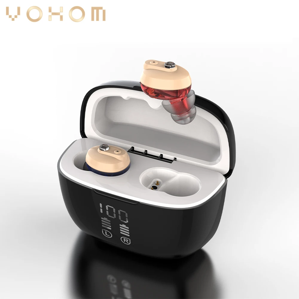 Слуховые аппараты VOHOM OTC перезаряжаемые слуховые для пожилых людей качественный производитель цифровые беспроводные