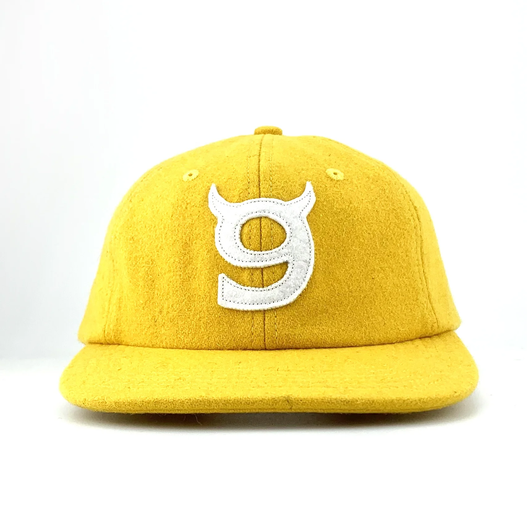 Melton Hip Hop Men Patch Logo Snapback Baseball Hat Cap Luxury Wool Flat Brim Unisex Baseball Cap Dad Hat With Custom Log