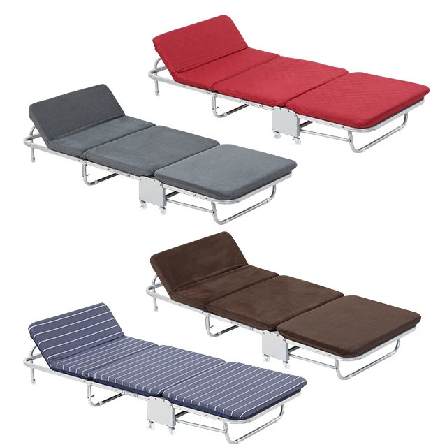 
high quality portable aluminum and metal folding army cot folding camping bed 