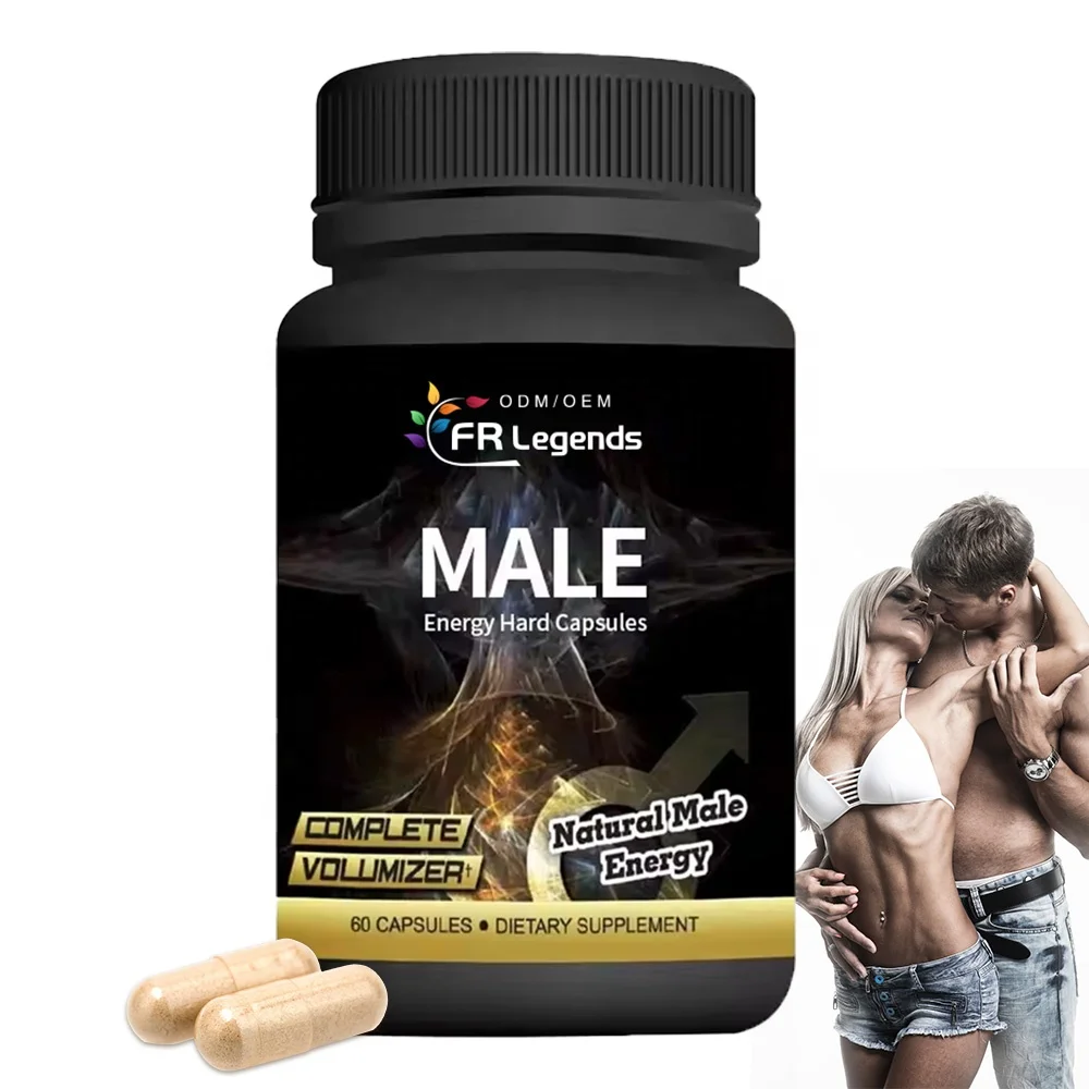 Hot Sale X Male Enhancement Pills Supplements Boost Energy Horny Goat Weed Strong Men Performance Black Maca Capsules