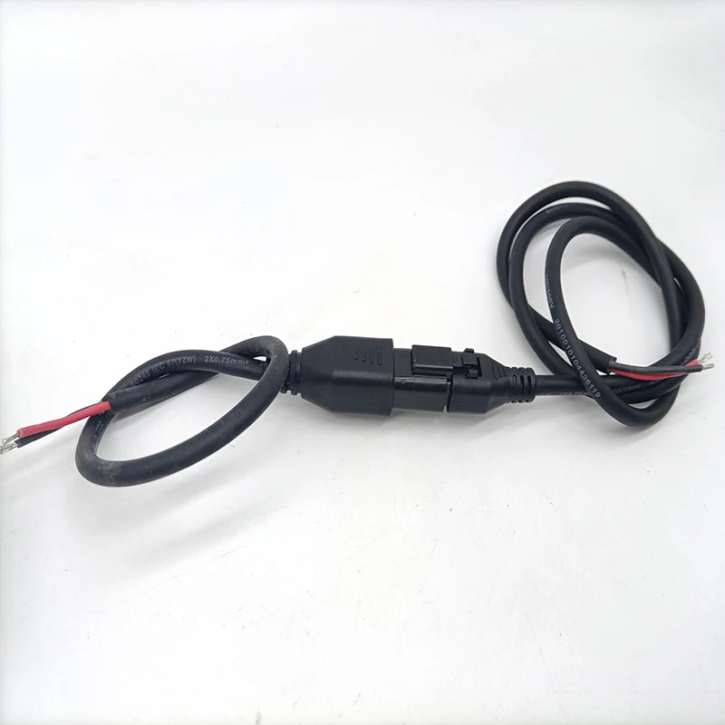 DT04-2P DT06-2S 2 POLE CONNECTOR OVERMOLDING CUSTOMIZE EXTENSION CABLE