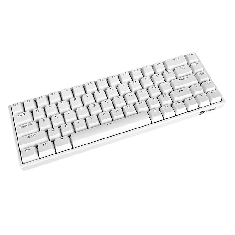 Reliable factory direct RGB Backlit 68 keys USB type-c computer PC gaming mechanical keyboard