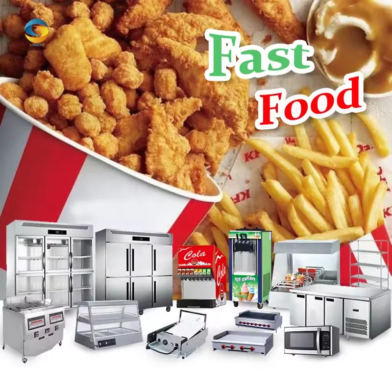 Fast Food Items For Restaurant,Kitchen Fast Food Equipment,Fast Food Restaurants Kitchen Design,Restaurante Fast Food Equipment