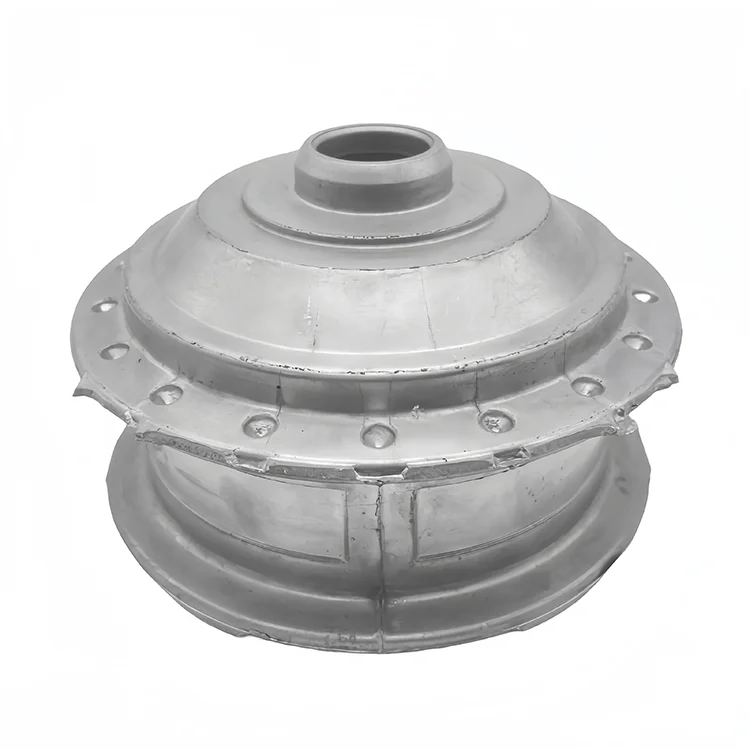 Electric Bicycle Motor Lathe Machine Die Casting Aluminum Wheel Hub with Powder Pattern Electric Bicycle Motor Accessories