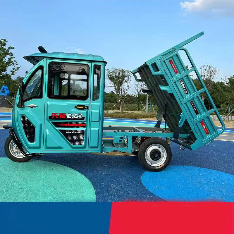 semi-closed 3 Wheel Motorcycle Cargo tricycle 60v 1000w  tricycle Vehicle China