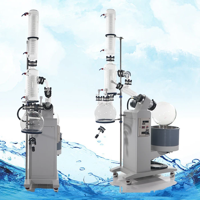 Industrial Lab Rotovap Ethanol 50L Vacuum Crystallizer Rotary Evaporator For Ethanol Extraction