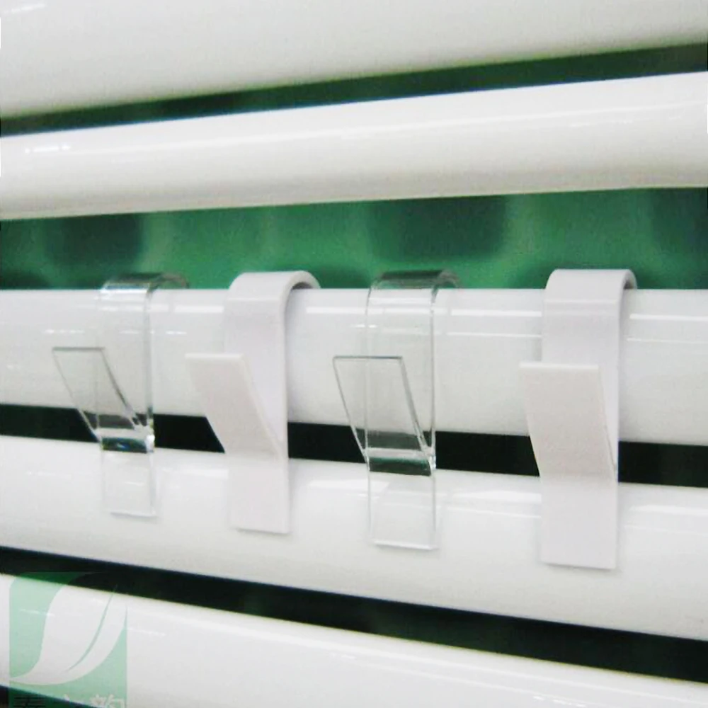 Dropshipping High Quality Hanger For Heated Towel Radiator Rail Clothes Bath Hook Holder Percha Plegable Scarf Hanger white