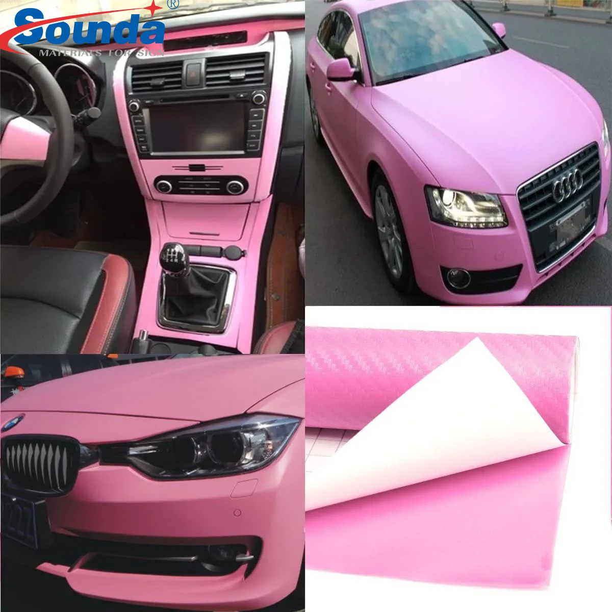 PVC Material diamond glitter vinyl roll stickers