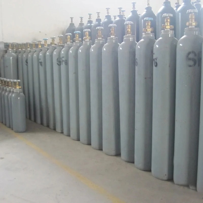 Гексафторид жидкой серы 99.995% Sf6, газ для тушения дуги