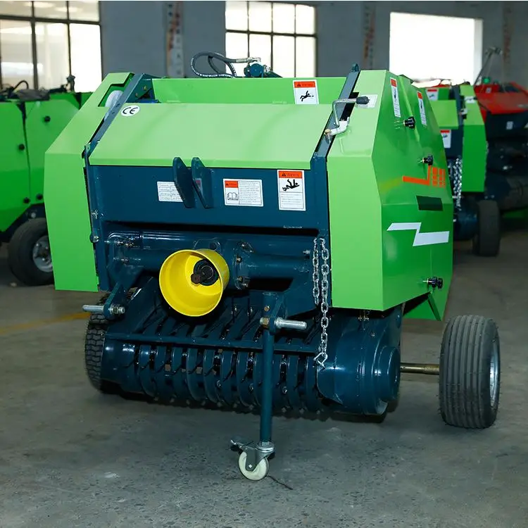 High Quality Mini Round Hay Balers Machine Round Roller Hay Baler With Ce Approval