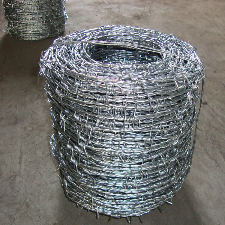 Arame Farpado De Ferro Galvanizado Do Brasil Alta Qualidade Barbed Wire, Preco Por Rolo, Maquina De Fazer Arame