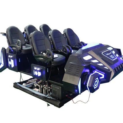 Очки виртуальной реальности VR 6 сиденье 9d виртуальной реальности Coaster Arcade ralidad виртуальный симулятор 6 местный стул кино 9d для продажи