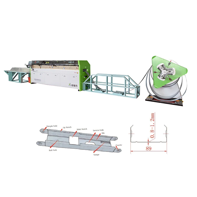 LGS System Light Gauge Steel Framing Machine for Prefabricated Houses