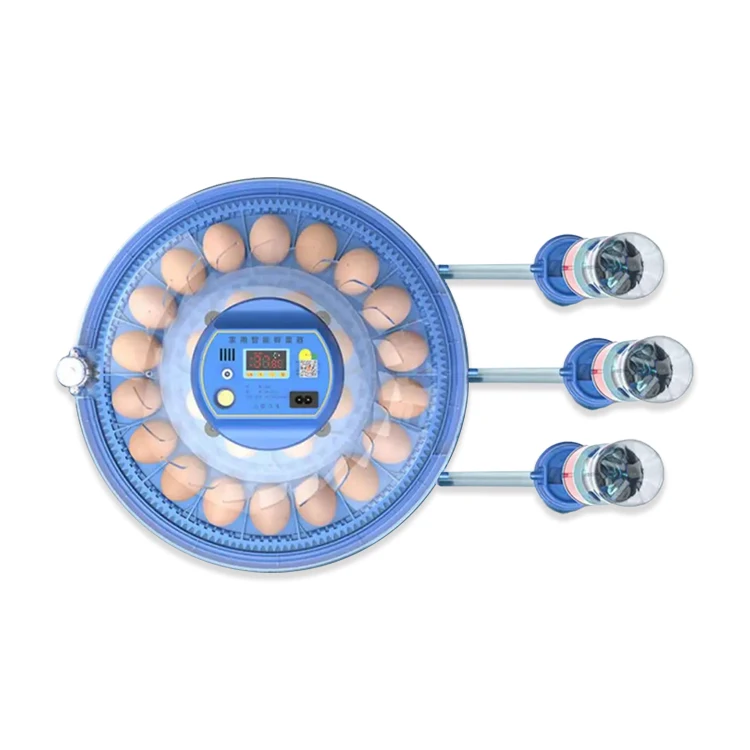 52-Egg Dual Power Automatic Incubator High Hatching Rate with Automatic Hatching Machine 220V New Condition for Chicken Farming