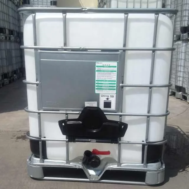 1 ton 275 gallon  Liquid storage IBC tank with galvanized steel outside
