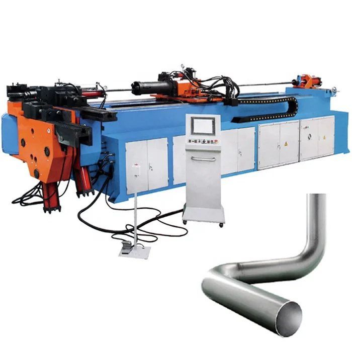 3 4 5 Inch Large diameter Induction Exhaust Hydraulic Bender Electric Automatic CNC SS Rolling Pipe Bending Machine Price