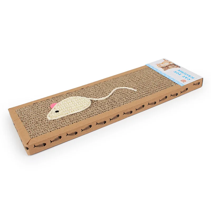 Когтеточка Sisal из гофрированной бумаги кошачья мята картонная игрушка для домашних