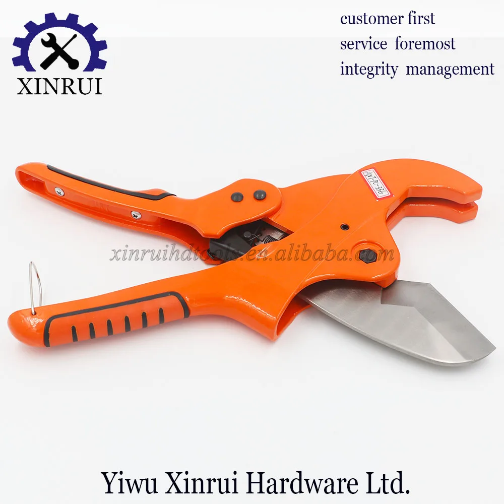 High Quality Plumbing Tool 63mm Plastic Pipe Cutter PVC Water Tube Hose Ratchet Action