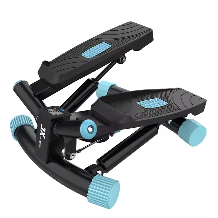 wholesale exercise gray stepper with rope mini stepper exercise machine high quality home use exercise stepper leg trainer