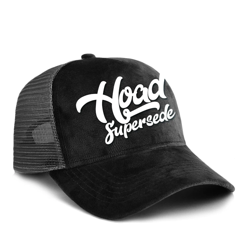 Custom high quality embroidery trucker hats  5 Panel Gorras Mesh plain velvet  trucker caps