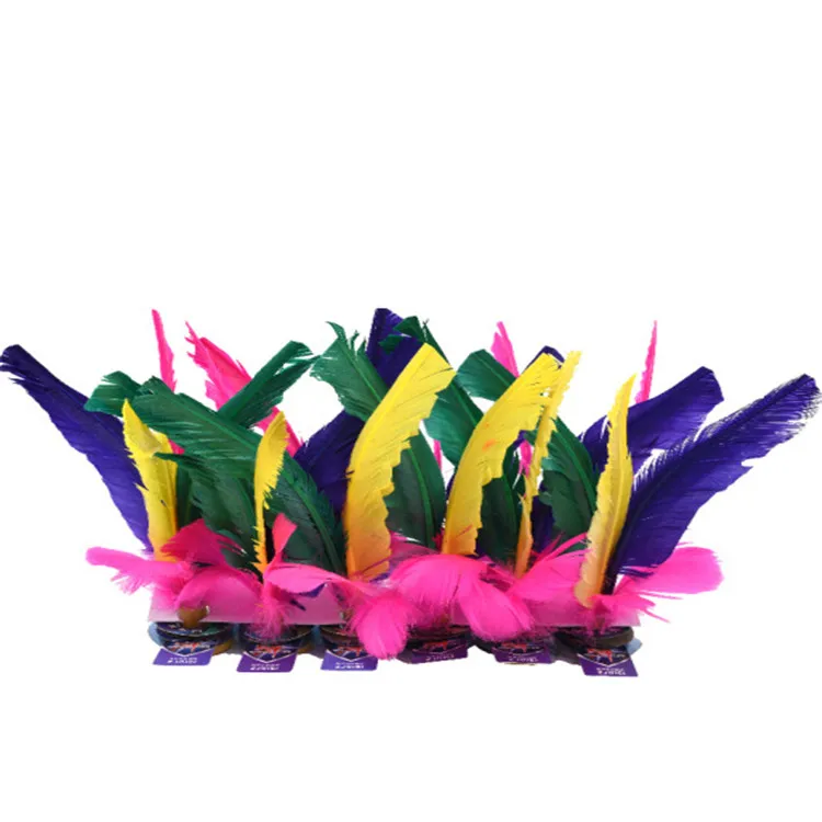  Manufacturer Supply Multi Color Badminton Shuttlecocks Colorful Duck