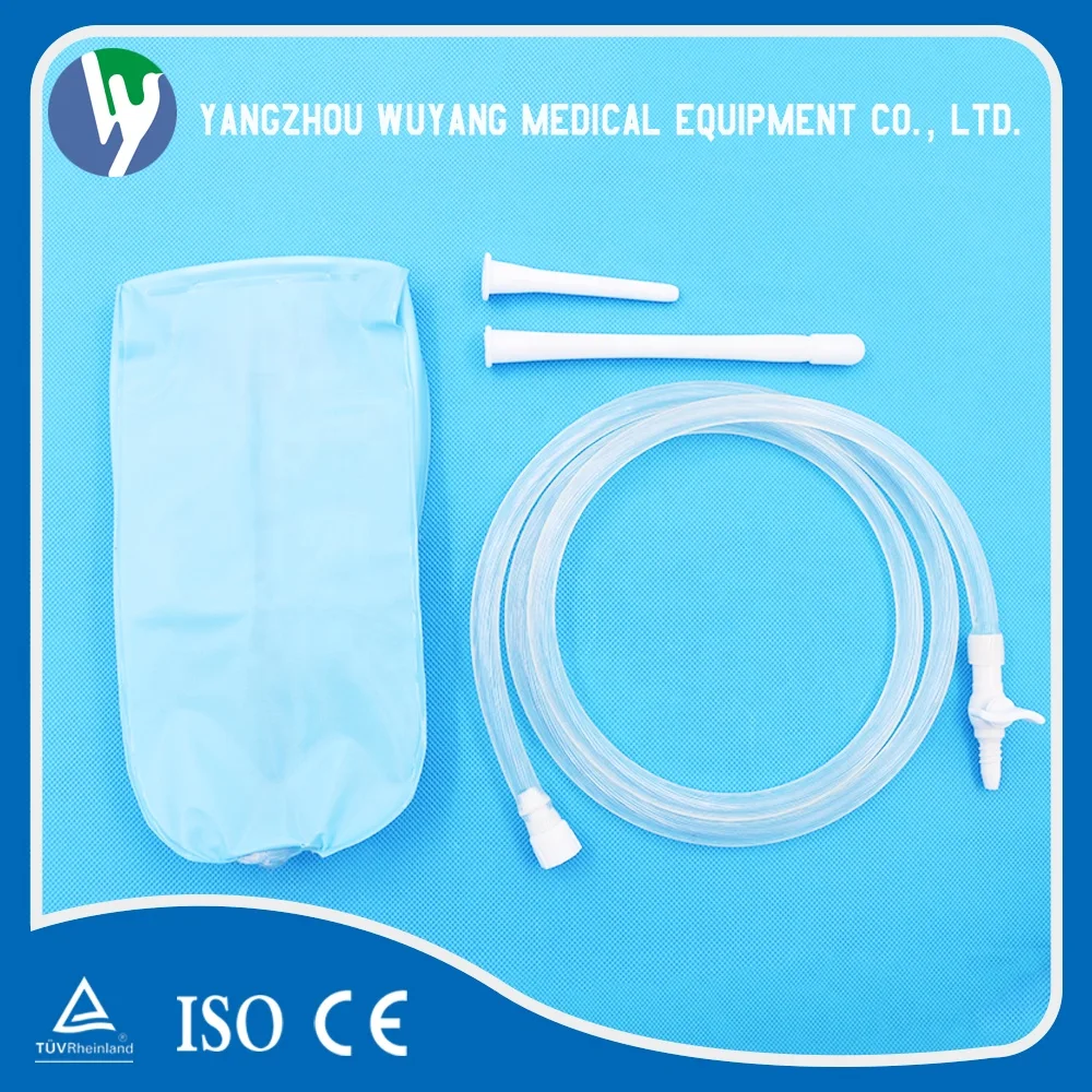 Hot sale Reusable Intestinal Douche/Enema Bag/Medi Grade Home Enema Bag Colonic Irrigation Kit disposable Detox Douche