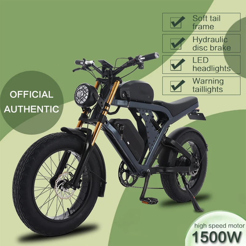 7-Speed 20 Inch Fat Bike Bicycle Adults 20inch Off Road Ebike Fat Tyre electric bike hydraulic brake electric bicycle