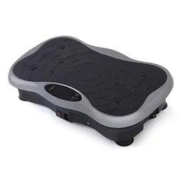 Whole body vibration fit massage plate with touch screen