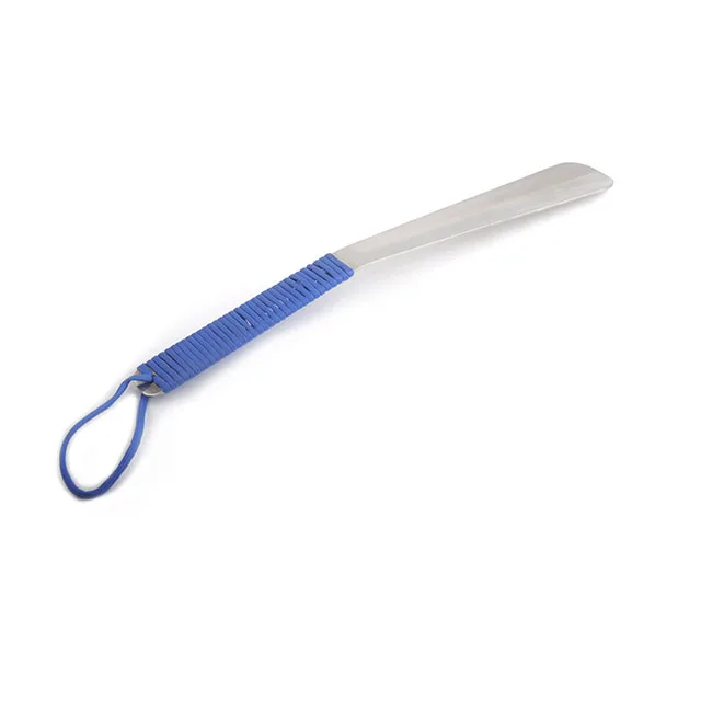 
Small Shoes Horn Simple Flexible Fashion Plastic shoehorn Solid Color Easy Reach Flexible Handle Aid Slip 